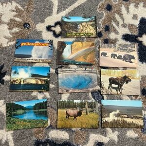 Yellowstone National Park Postcard Set (10 Cards)